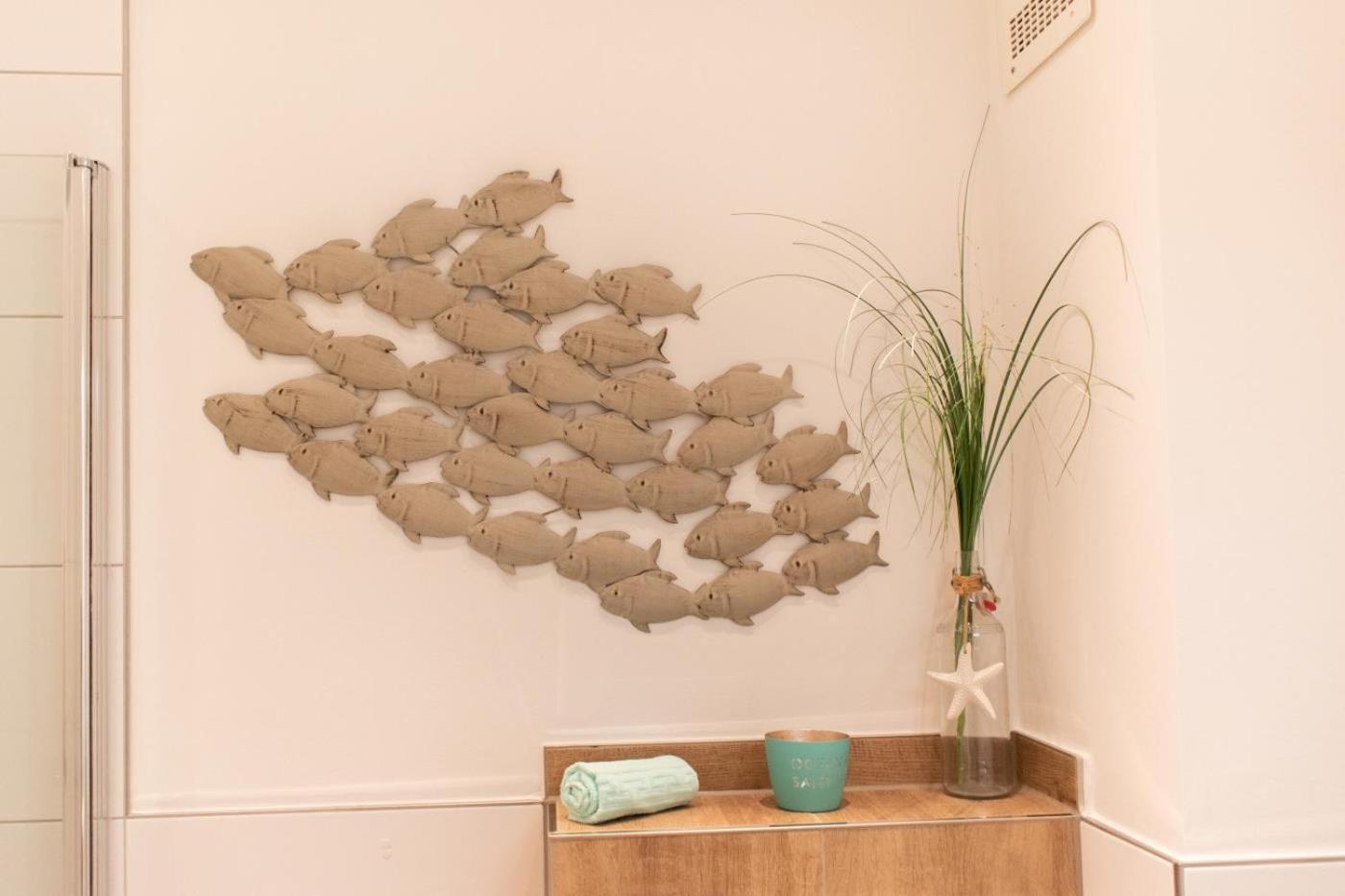 Ferienwohnung Kleine Strandkoje Haffkrug Bagian luar foto