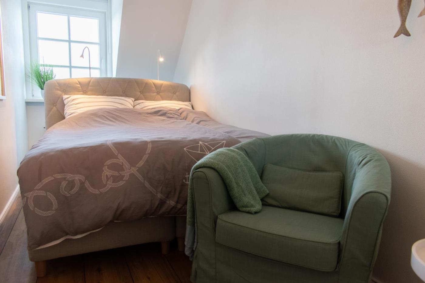 Ferienwohnung Kleine Strandkoje Haffkrug Bagian luar foto