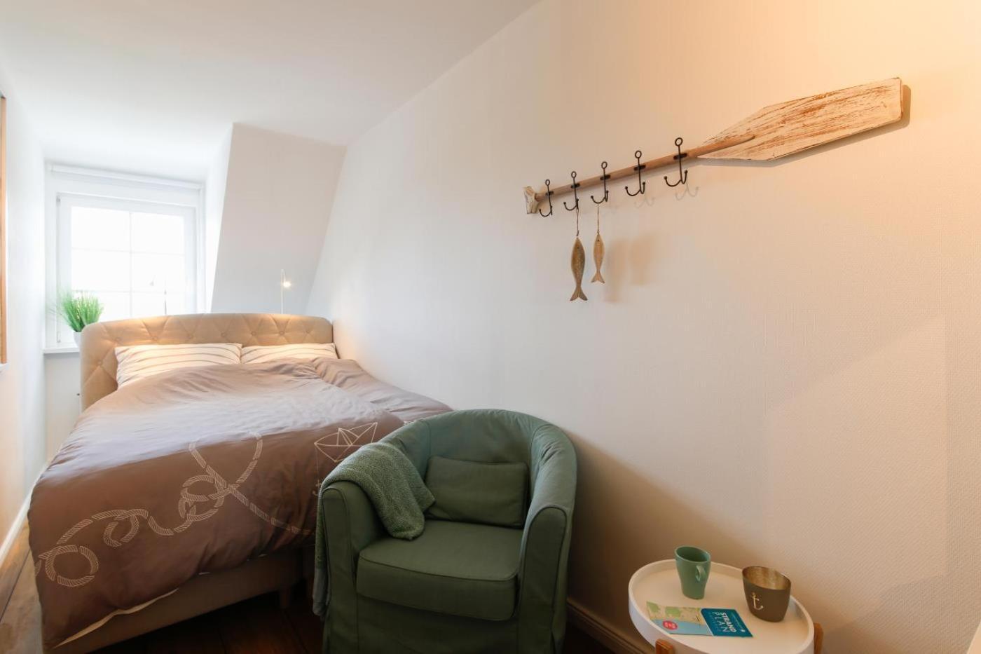 Ferienwohnung Kleine Strandkoje Haffkrug Bagian luar foto