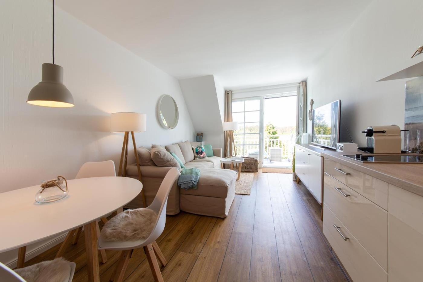 Ferienwohnung Kleine Strandkoje Haffkrug Bagian luar foto