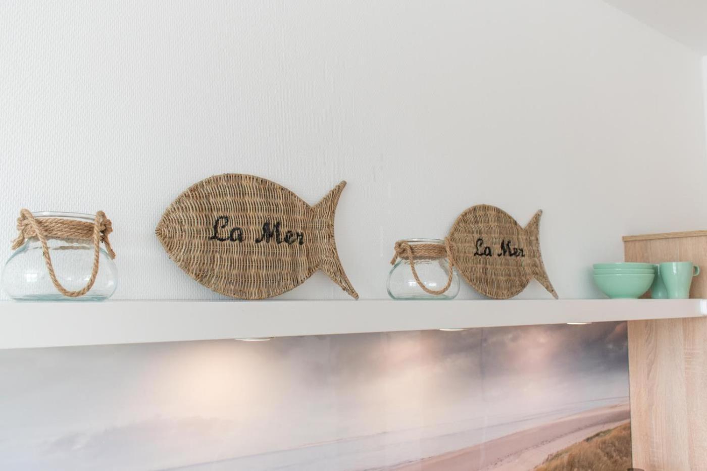 Ferienwohnung Kleine Strandkoje Haffkrug Bagian luar foto